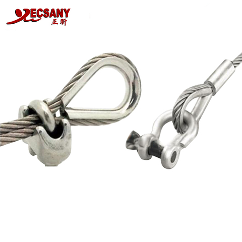  Portable Adjustable Wire Rope Thimble For Stay Rod